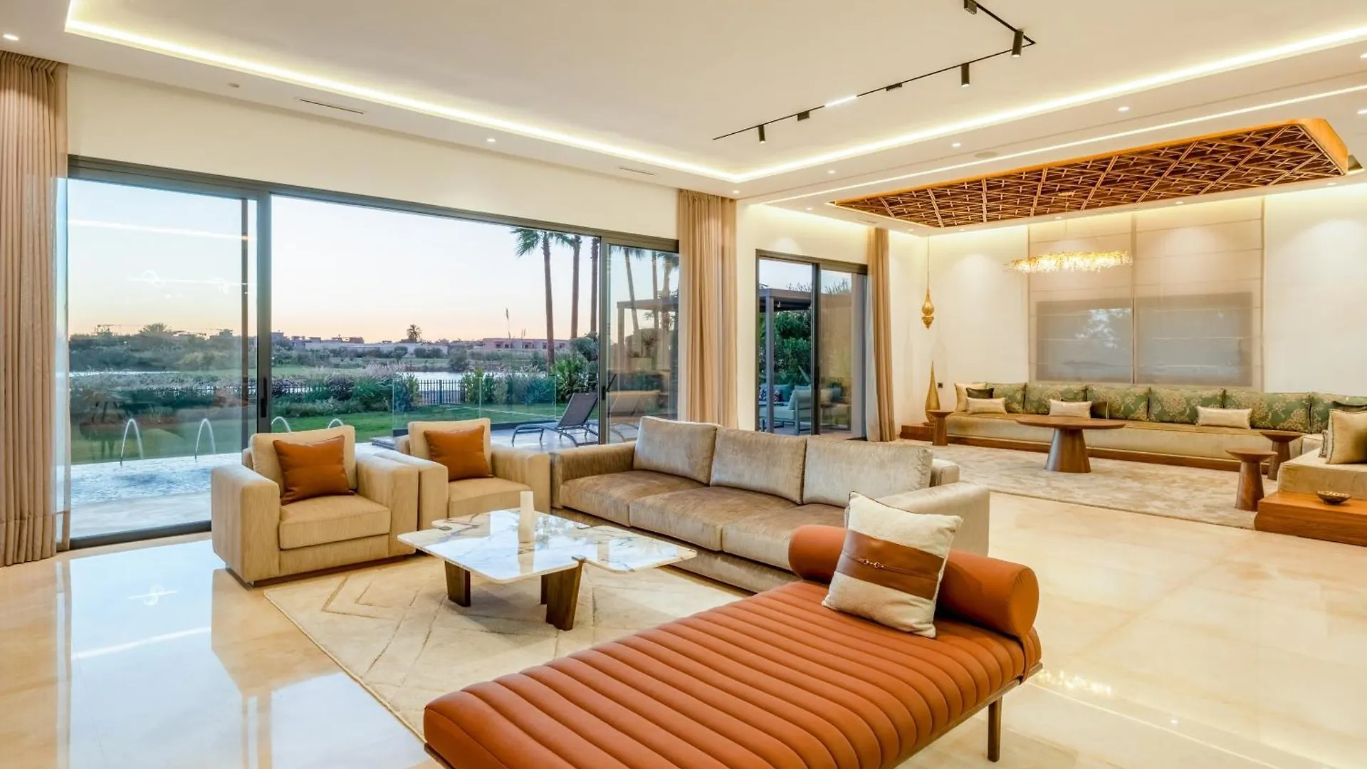 Villa Talia, Luxury Stay, Golf & Lake View Marakeş