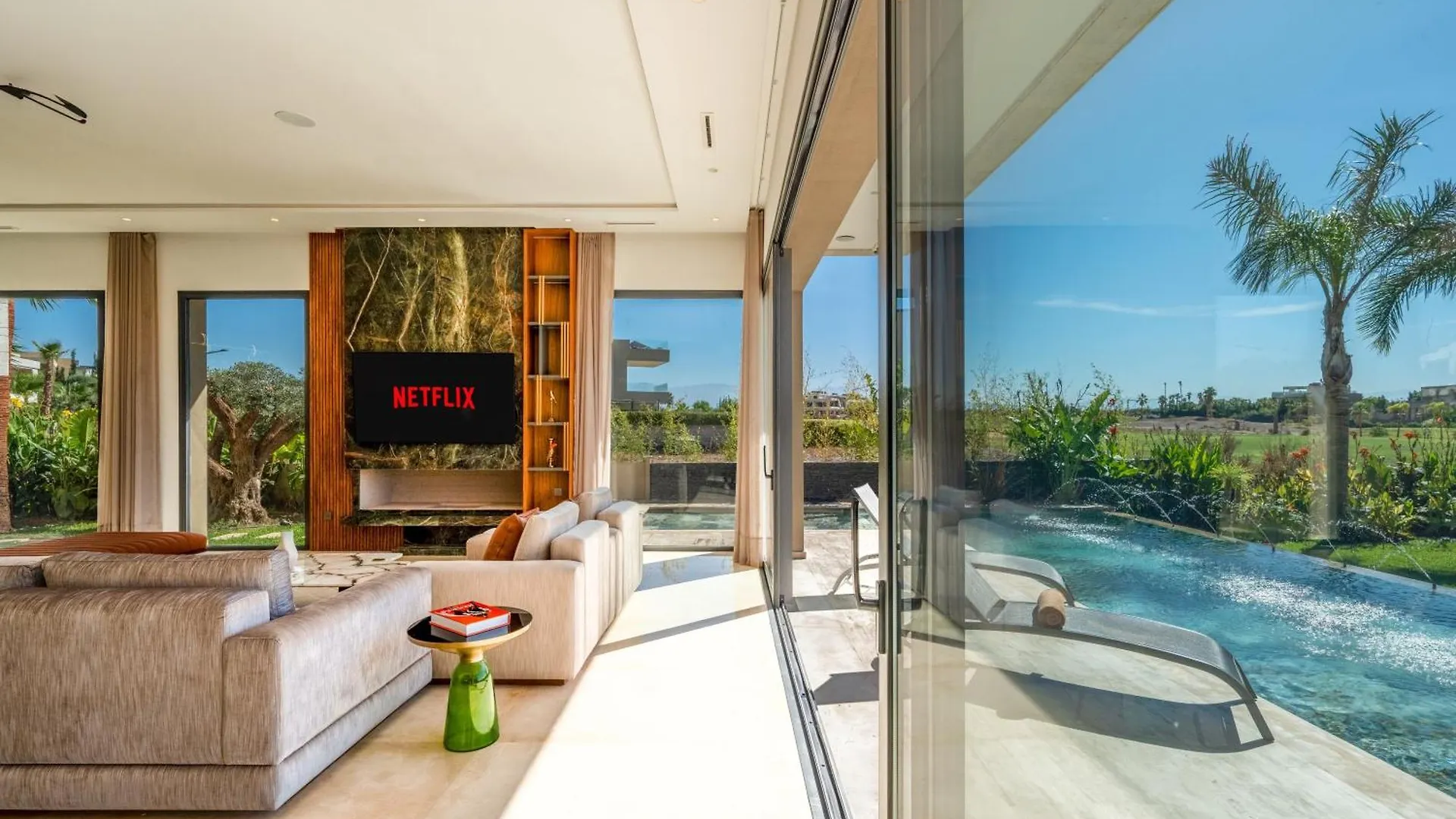 Villa Talia, Luxury Stay, Golf & Lake View Marakeş